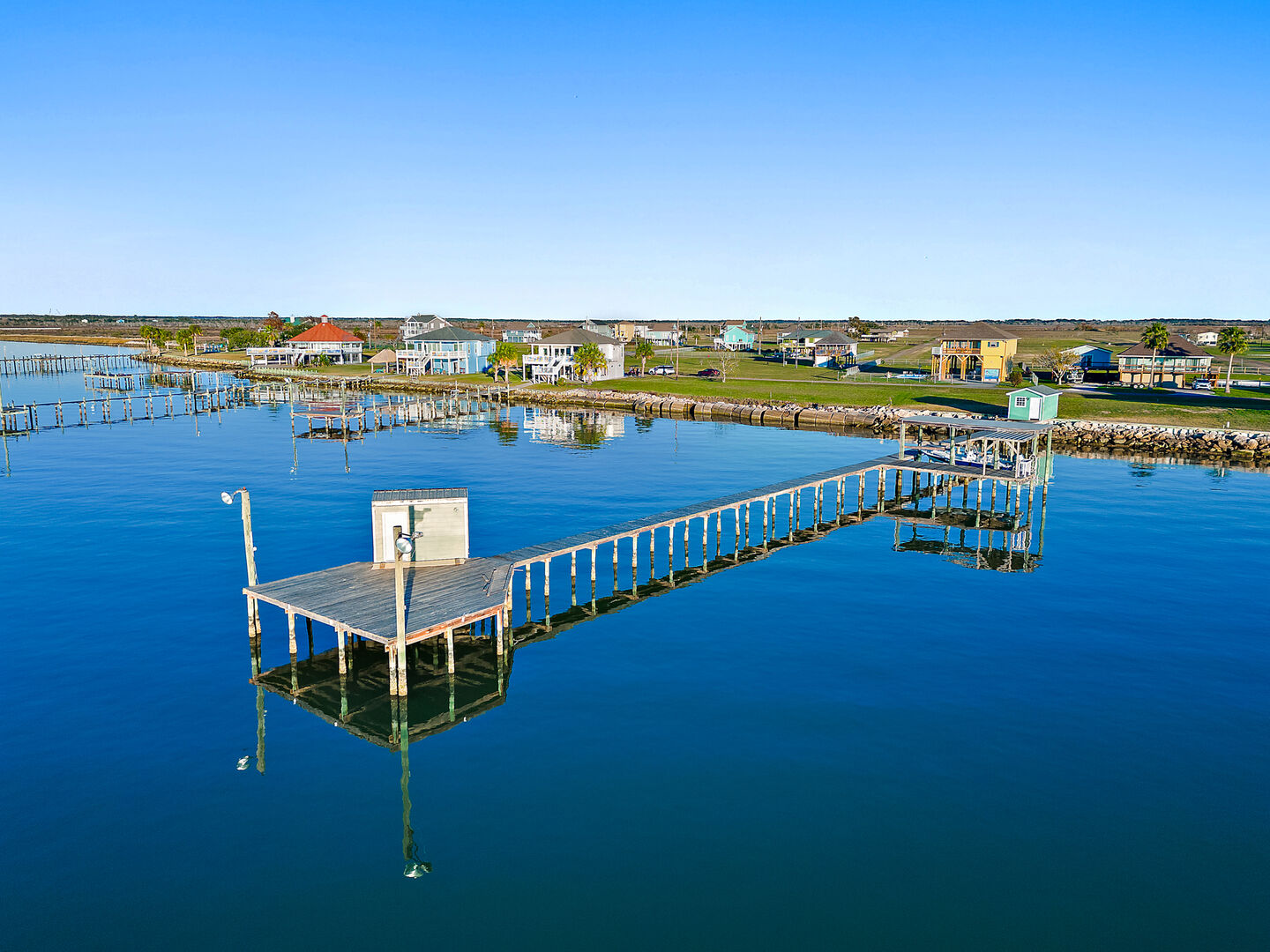 Aerial photography of property exterior