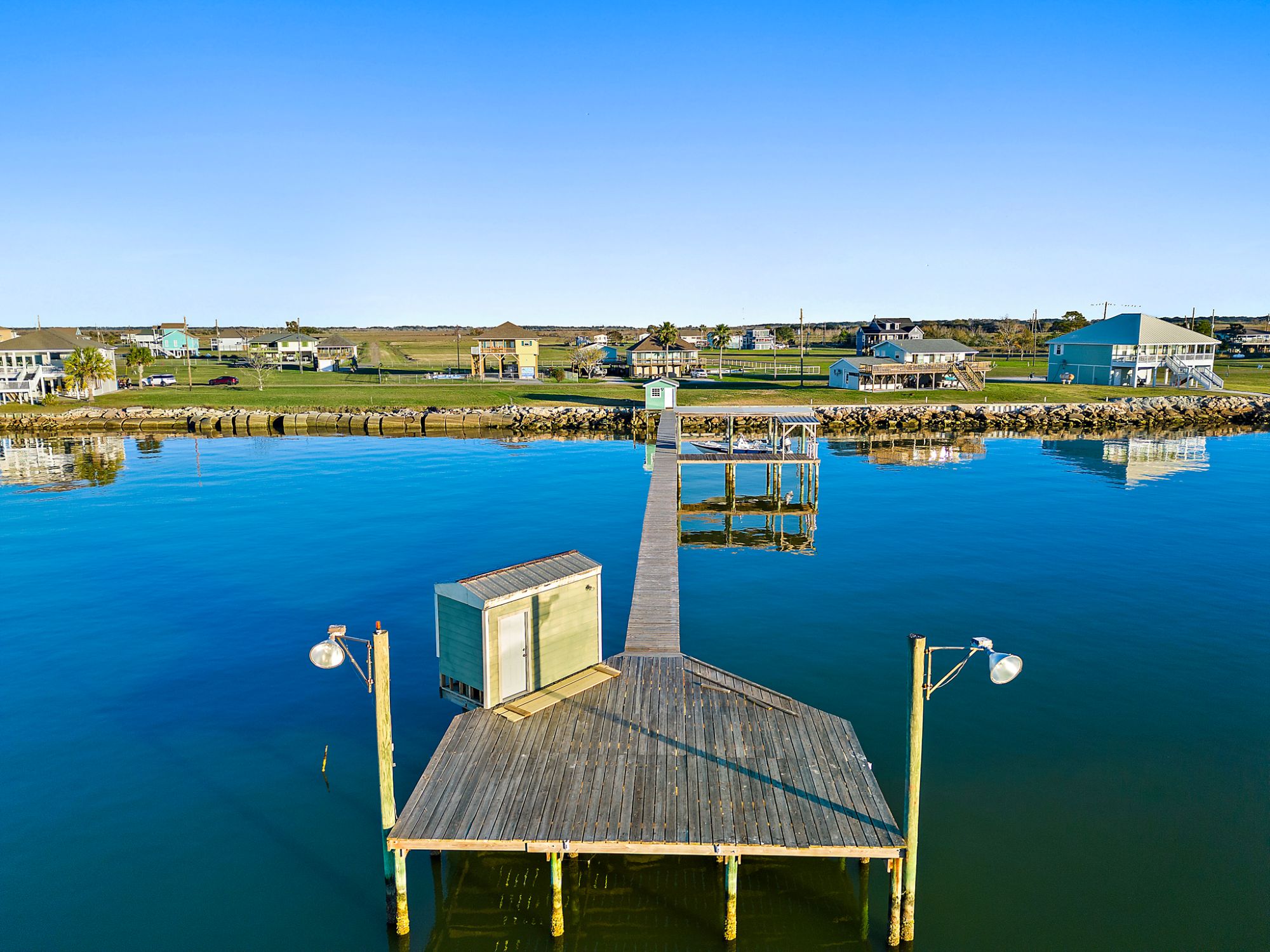 Aerial photography of residential property